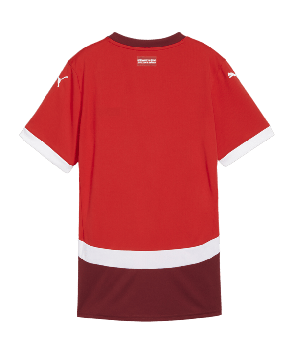 PUMA Schweiz Trikot Home EM 2024 Damen Rot F01 - rot