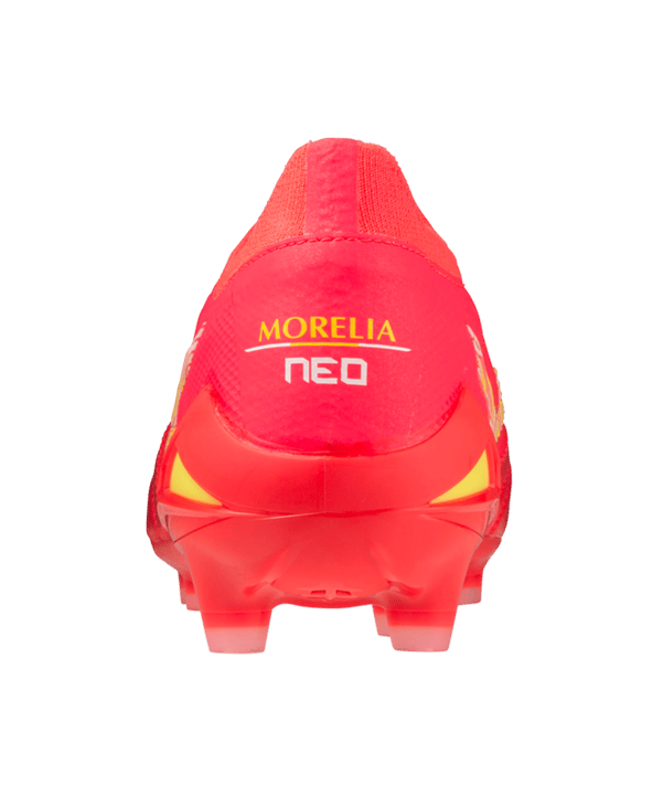 Mizuno Morelia Neo IV Made in Japan FG Release Rot Gelb F64 - rot
