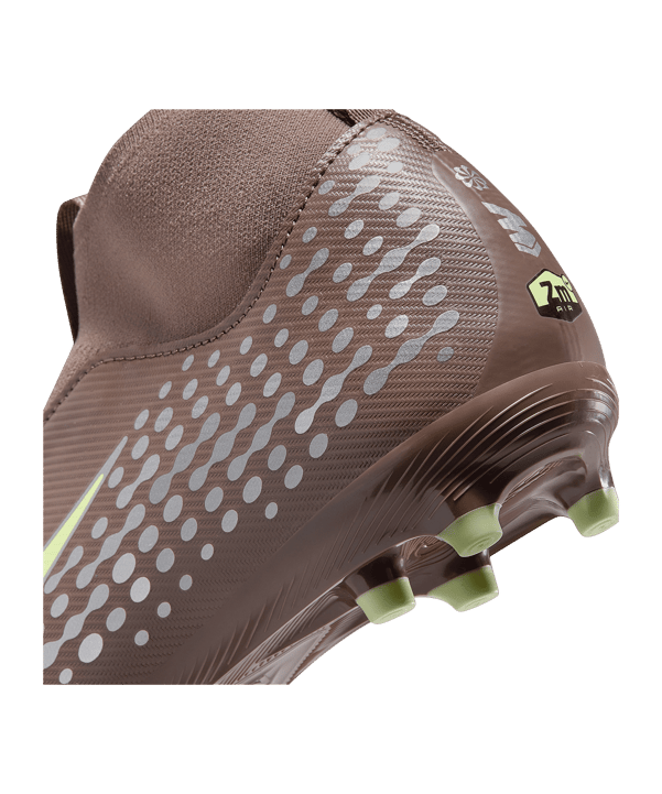 Nike Jr Air Zoom Mercurial Superfly X Academy FG/AG Kylian Mbappe Kids Braun F200 - braun