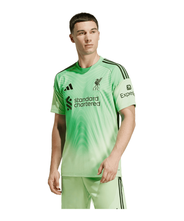 adidas FC Liverpool Torwarttrikot 2025/2026 Grün - gruen