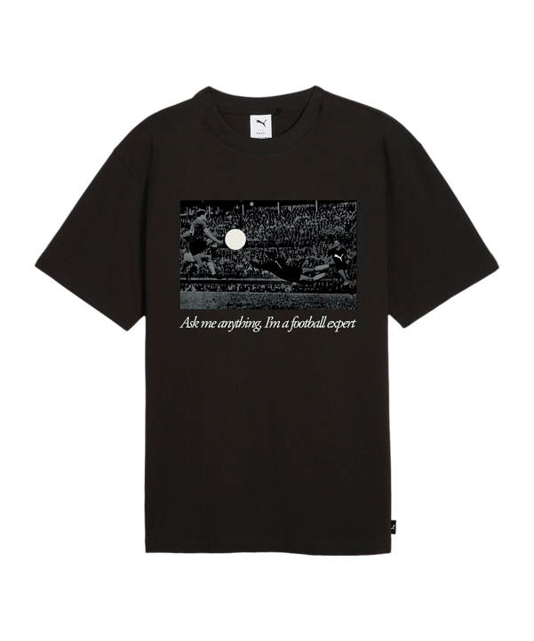 PUMA Graphics Football Expert T-Shirt Schwarz F01 - schwarz