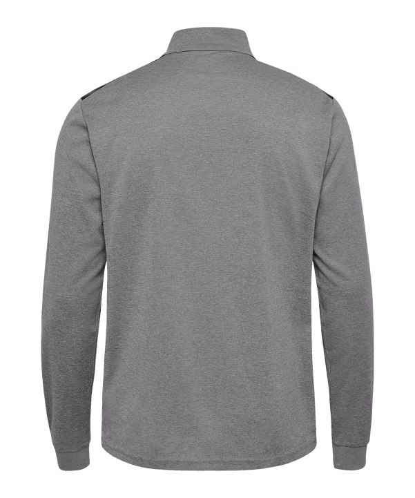 Hummel hmlAUTHENTIC HalfZip Sweatshirt Grau F2006 - grau