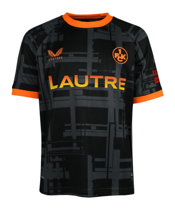 Castore 1. FC Kaiserslautern Trikot 3rd 2025/2026 Schwarz - schwarz