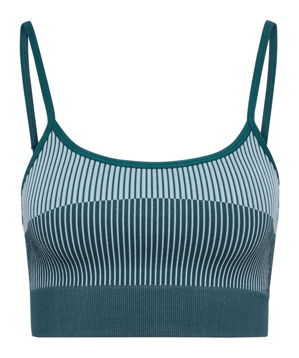 Hummel Yoga Seamless Low Support Sport-BH Damen Blau F7280 - blau
