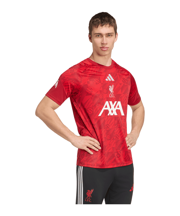 adidas FC Liverpool Pre Match Trikot 2026/2027 Rot - rot