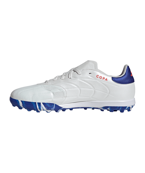 adidas COPA Pure 2 Elite TF Advancement Weiss Blau - weiss