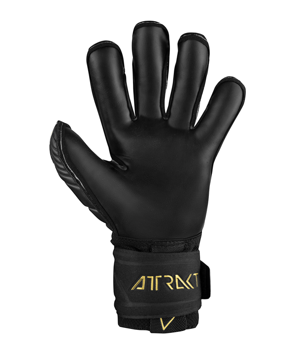 Reusch Attrakt Duo Evolution Cut Torwarthandschuh Schwarz Gold F7707 - schwarz
