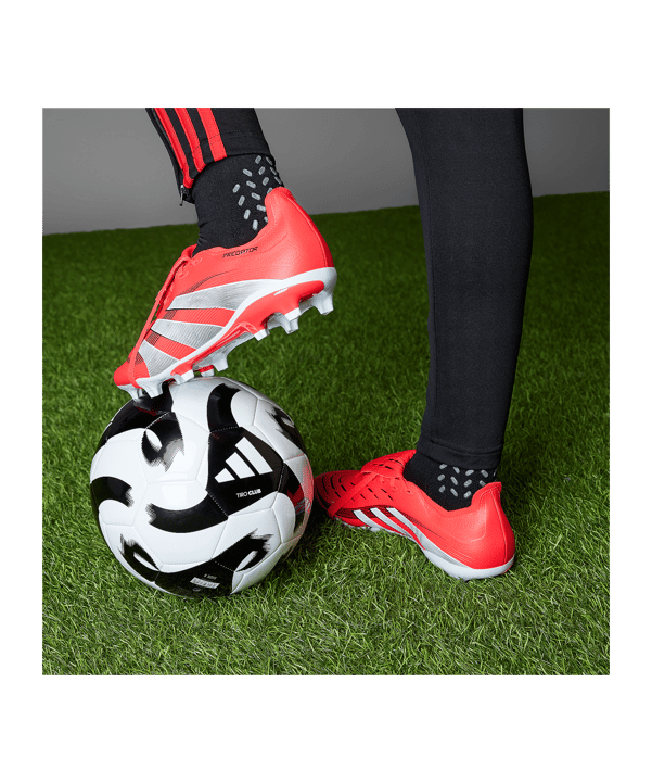 adidas Predator League FT FG Pure Victory Rot - rot
