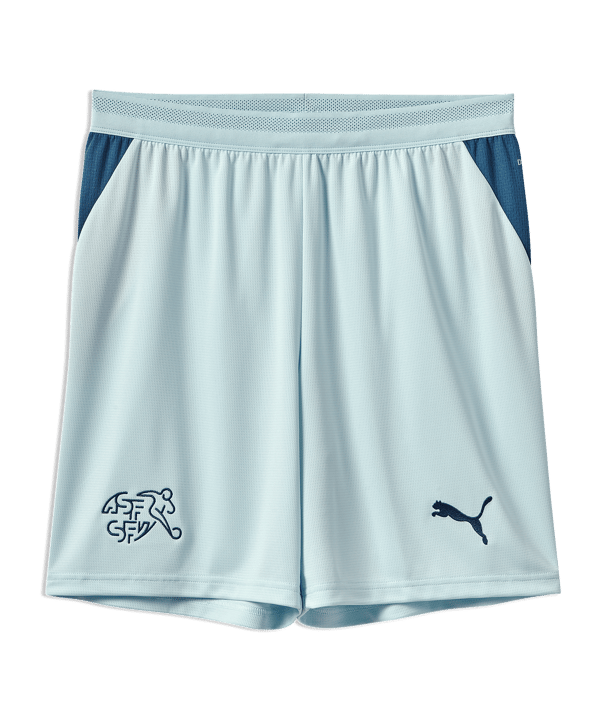 PUMA SFV Schweiz Short Away WM 2026 Blau F02 - blau