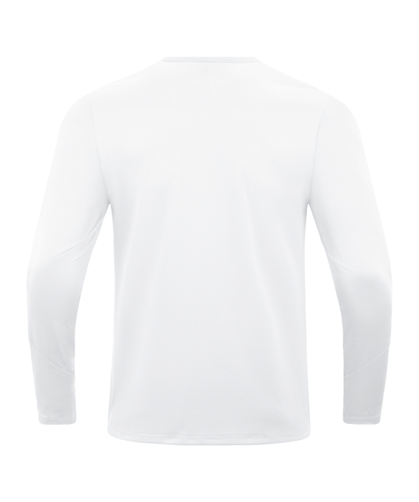JAKO Power Sweatshirt Weiss Rot F004 - weiss