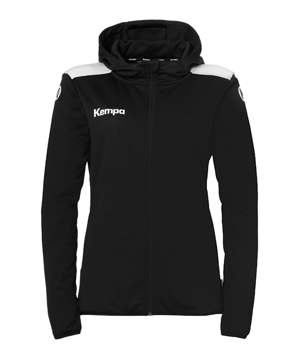Kempa Emotion 27 Kapuzenjacke Damen Schwarz F03 - schwarz