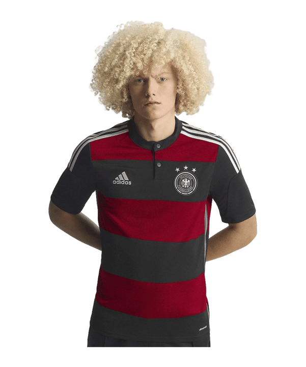 adidas DFB Deutschland Bringback 2014 Trikot Away Schwarz - schwarz