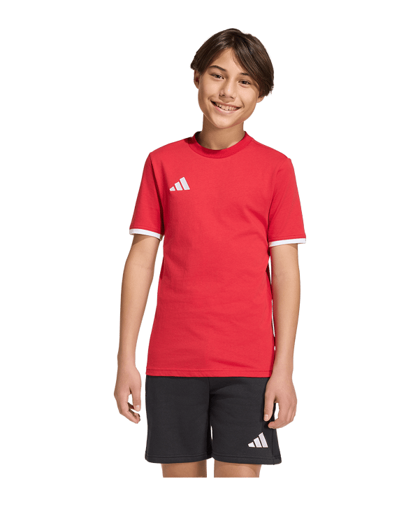 adidas Entrada 26 Trainingsshirt Kids Rot - rot