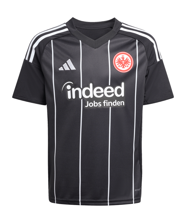 adidas Eintracht Frankfurt 4 Trikot Kids Schwarz - schwarz