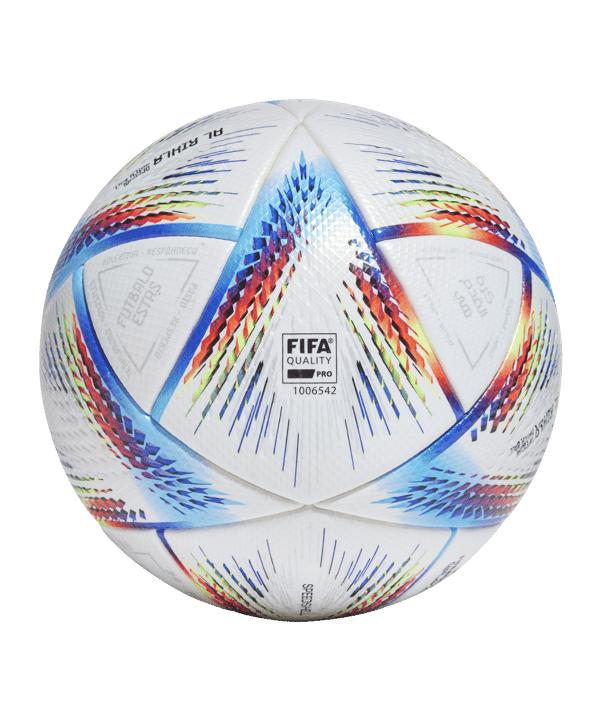 adidas Al Rihla Pro Spielball WM22 Weiss - weiss
