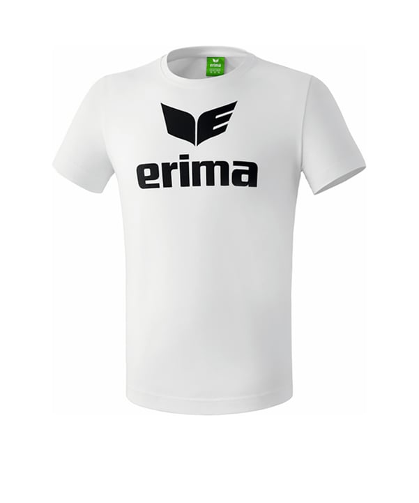 Erima Promo T-Shirt Kids Weiss Schwarz - weiss