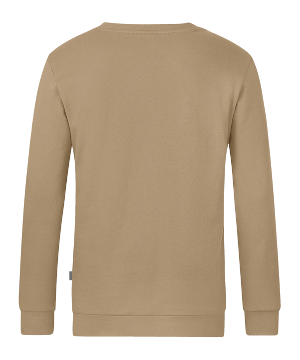 Jako Organic Sweatshirt Braun F380 - braun