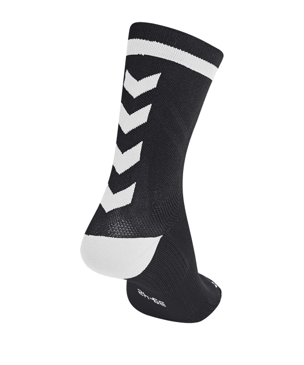 Hummel Elite Indoor Sock Low Socken Schwarz F2114 - schwarz