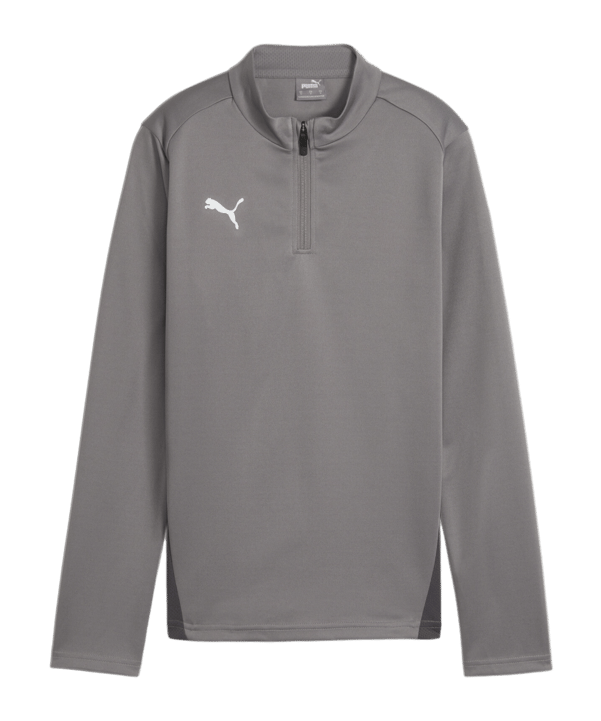 PUMA teamGOAL Training 1/4 Zip Sweatshirt Damen   Grau F13 - grau