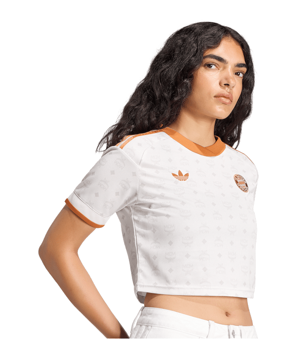adidas FC Bayern München Frauenteam MCM Cropped Trikot 2026/2027 Damen Beige - beige