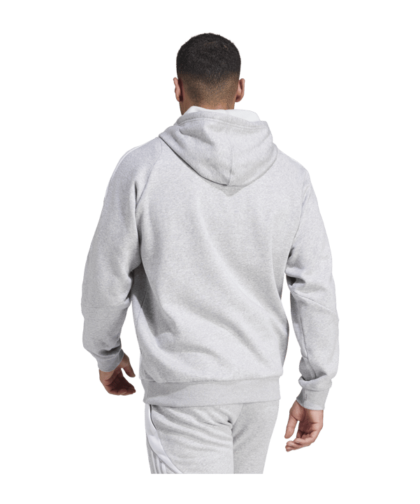 adidas Tiro 24 Hoody Grau Weiss - grau
