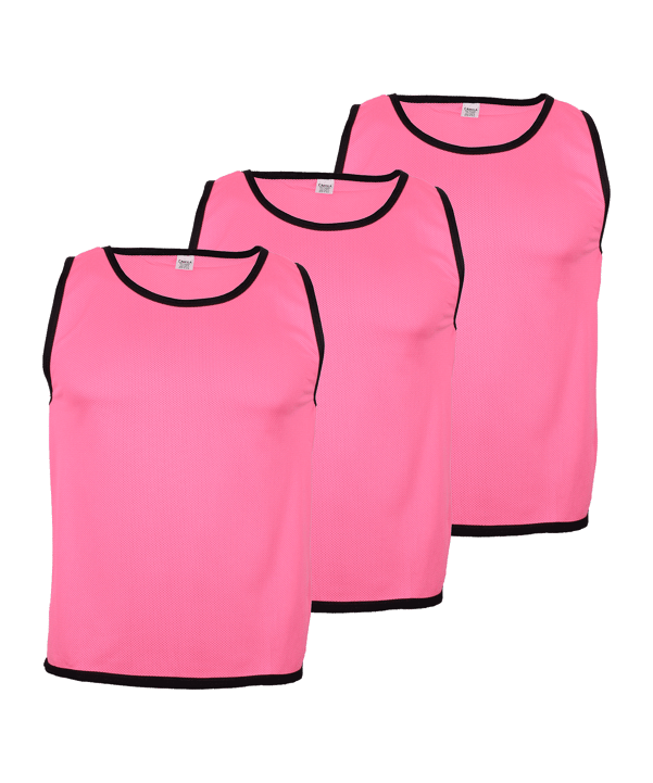 Cawila ACADEMY Trainingsleibchen 3er Set Kids Pink - rosa