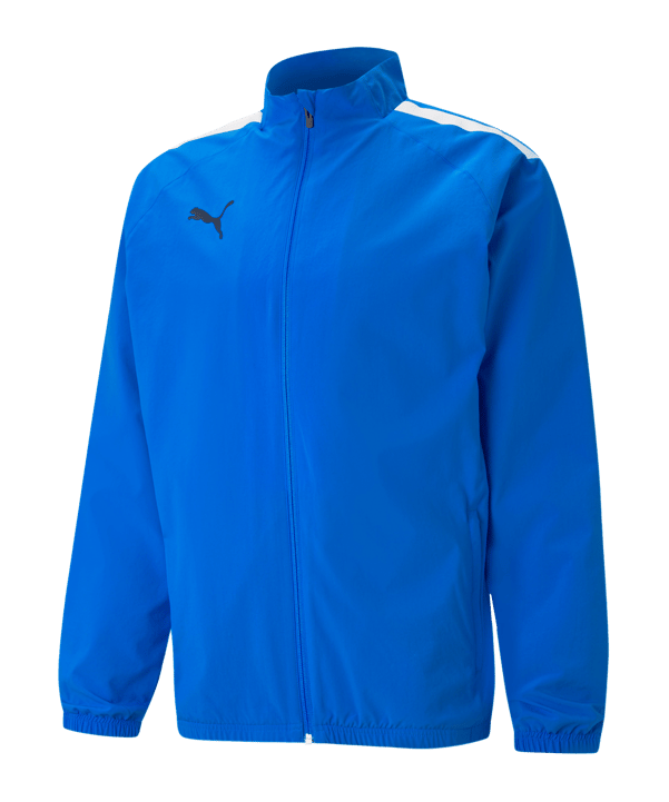 PUMA teamLIGA Sideline Jacke Blau F02 - blau