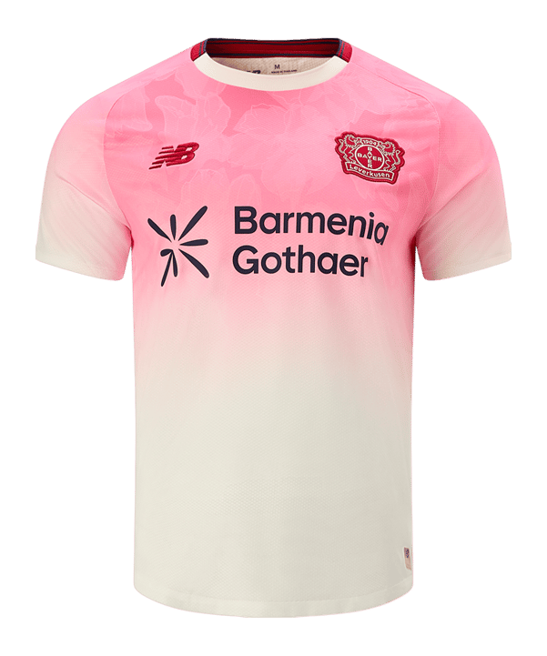 New Balance Bayer 04 Leverkusen Trikot Away 2025/2026 Kids Weiss FAWY - mehrfarbig