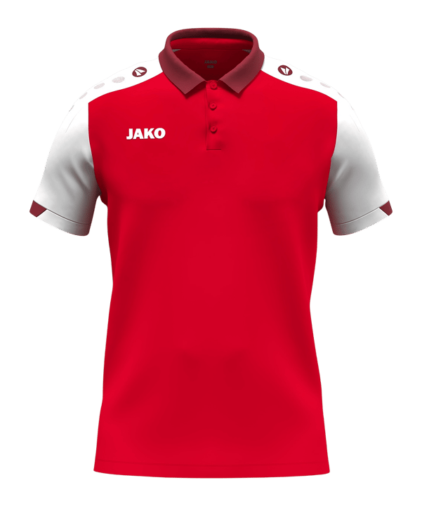 JAKO Dynamic Polo Kids Rot F114 - rot