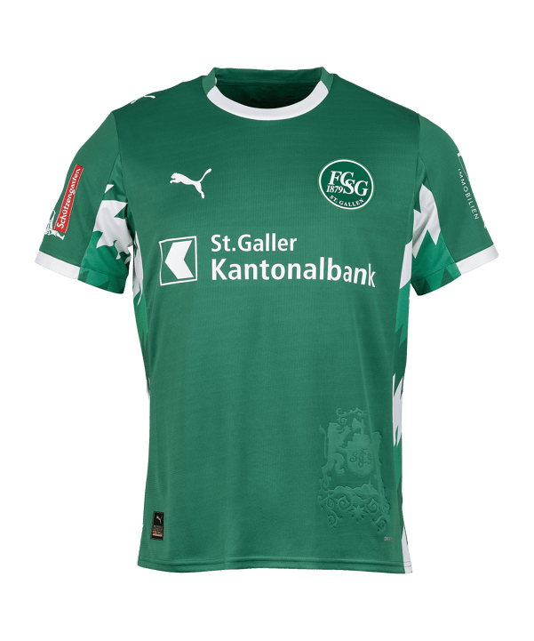 PUMA FC St. Gallen 1879 Trikot Home 2025/2026 Grün F01 - gruen
