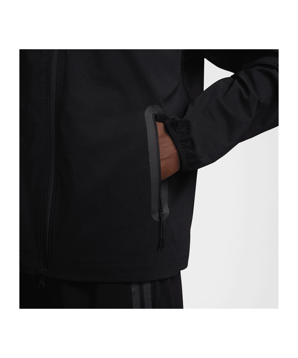 Nike Tech Woven Jacke Schwarz F010 - schwarz