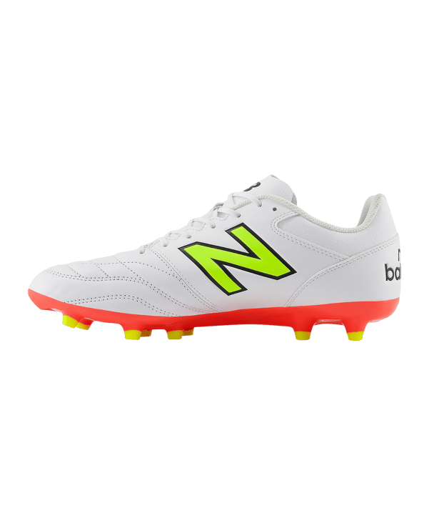 New Balance 442 Team V2 FG Flash Point Weiss FIB2 - weiss