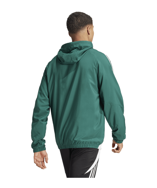 adidas Tiro 24 Windbreaker Grün Weiss - gruen