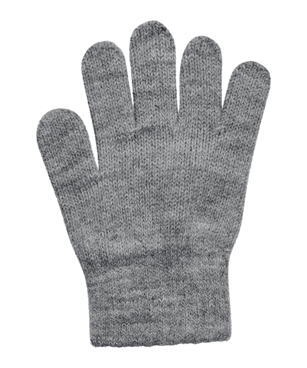 Hummel Knit 2-Pack Handschuhe Kids Grau F2006 - grau