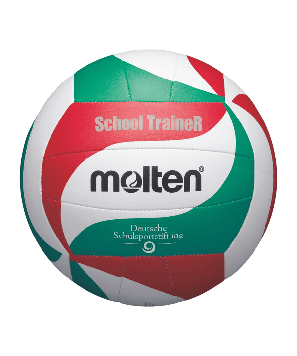 Molten Volleyball Training V5M1500 Weiss Grün Rot - weiss