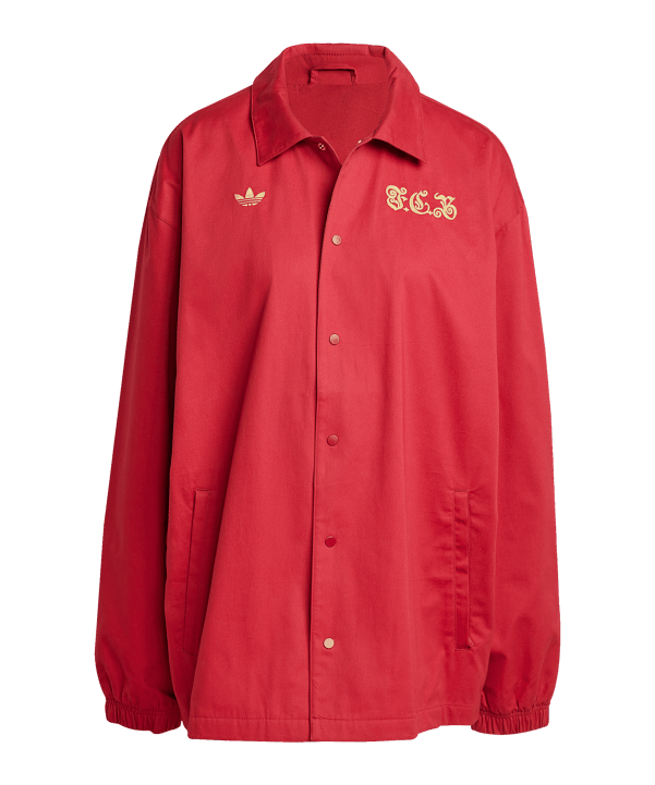 adidas Originals FC Bayern München 125th Anniversary Jacke Rot - rot