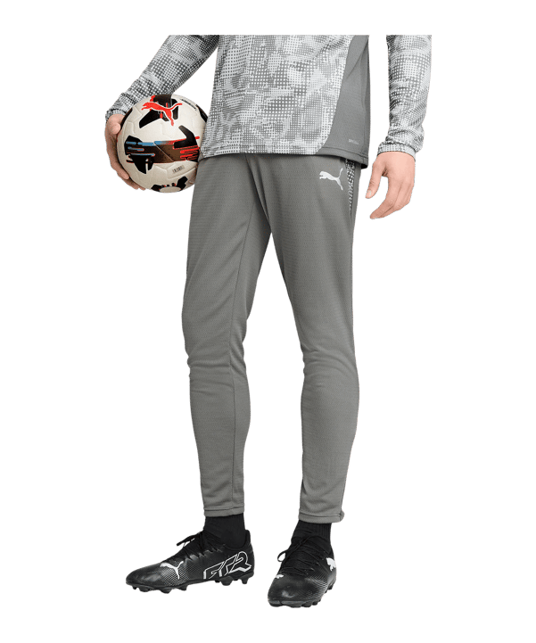PUMA teamCUP Trainingshose Grau F13 - grau