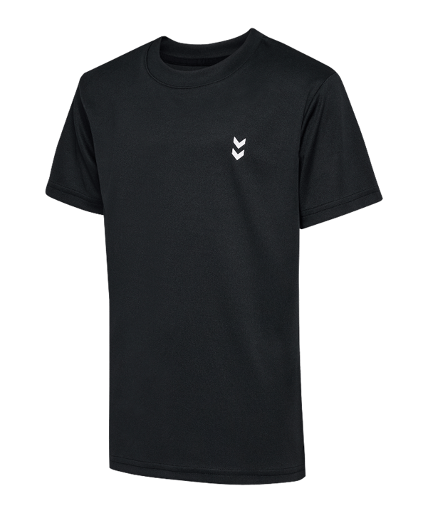 Hummel Hmljr Pulse Trainingsshirt Kids Schwarz F2001 - schwarz
