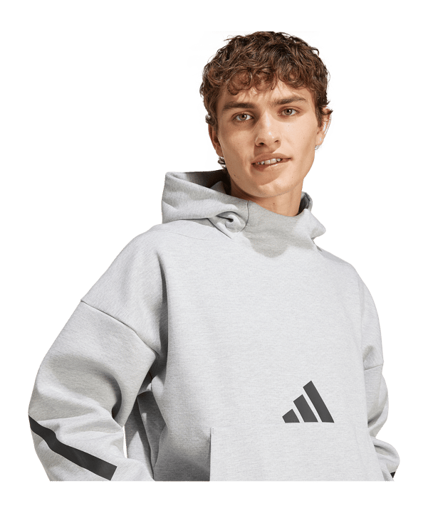 adidas Z.N.E. Hoody Grau - grau