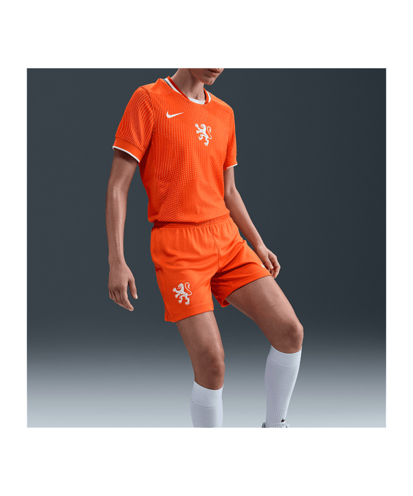 Nike Niederlande Short Home 2025 Damen Orange F819 - orange