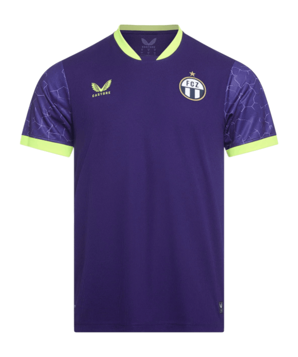 Castore FC Zürich Trikot Auswärts 2025/2026 Lila F059 - lila