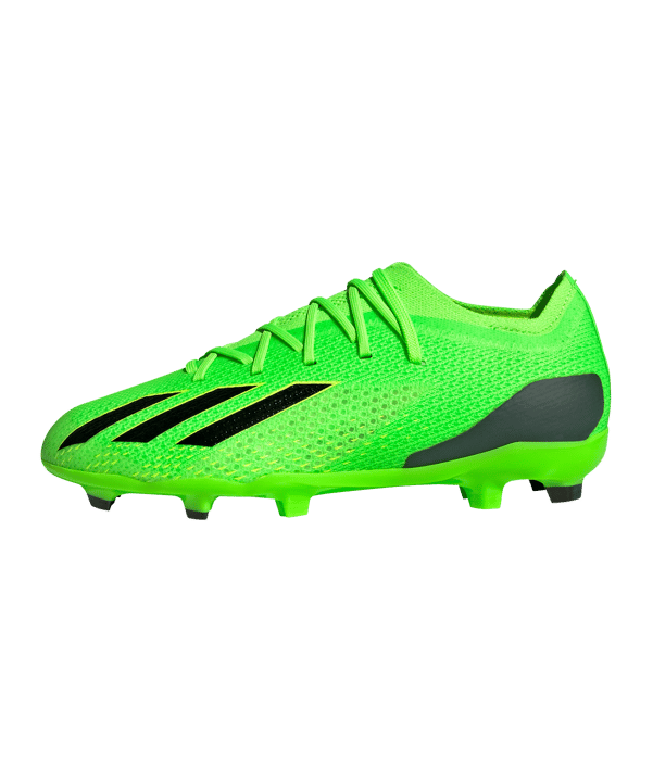 adidas X Speedportal.1 FG Game Data Kids Grün Schwarz - gruen