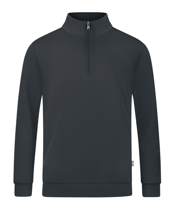 Jako Organic Ziptop Grau F830 - grau