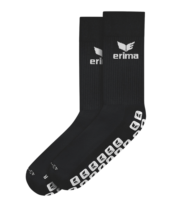 Erima Grip Socken Schwarz - schwarz