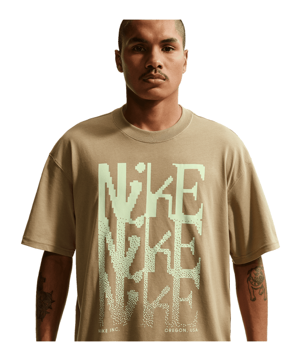 Nike Sportwear T-Shirt Braun F297 - braun