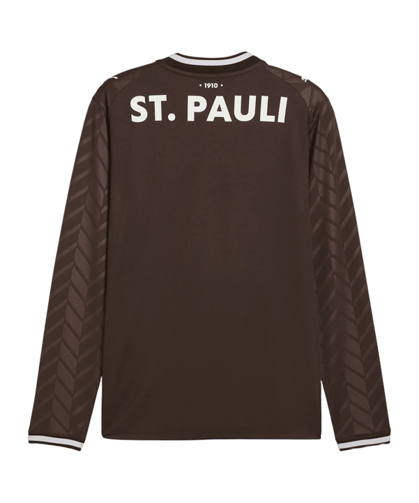 PUMA FC St. Pauli Trikot Langarm Home 2026/2027 Braun F01 - braun