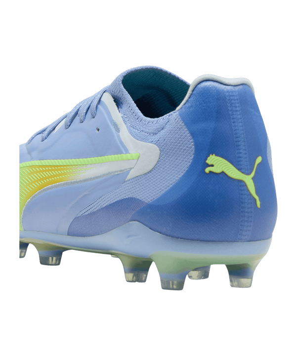 PUMA KING 20 Ultimate FG/AG Light Up Damen Gelb F01 - blau