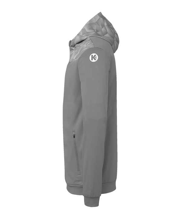 Kempa Athletics 29 Kapuzenjacke Kids Grau F37 - grau