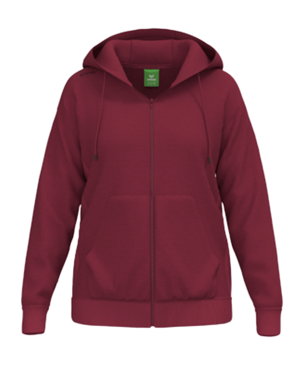 Erima TS Kapuzenjacke Damen Blau - blau