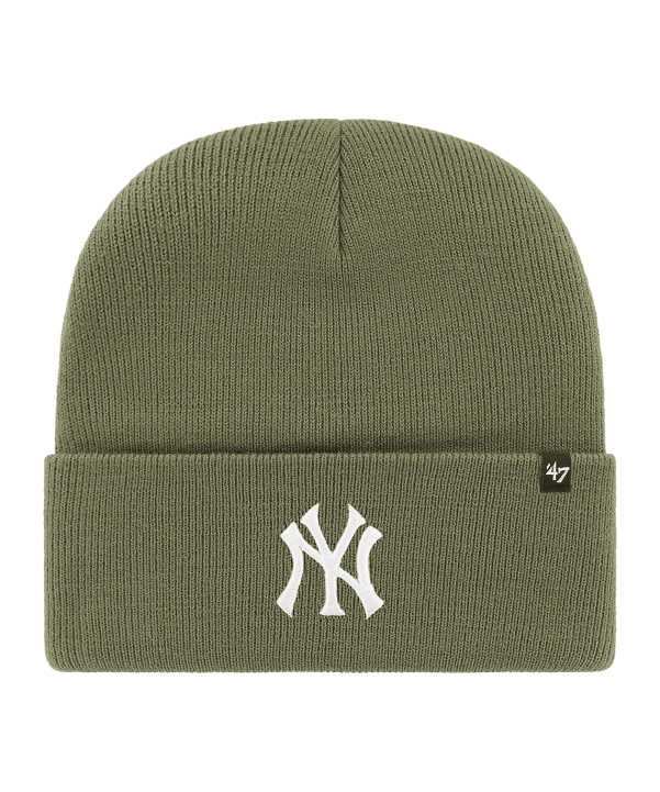 '47 Brand New York Yankees MLB Haymaker Cuff Beanie Grün - gruen